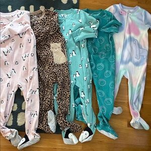 4t Girls Pajamas Bundle